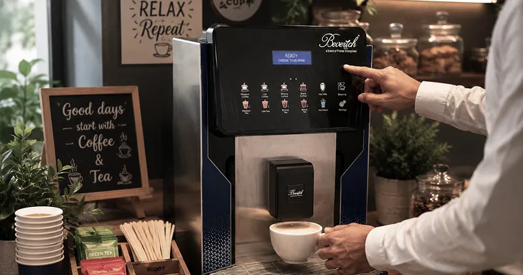 Beverich smart brewing vending machine